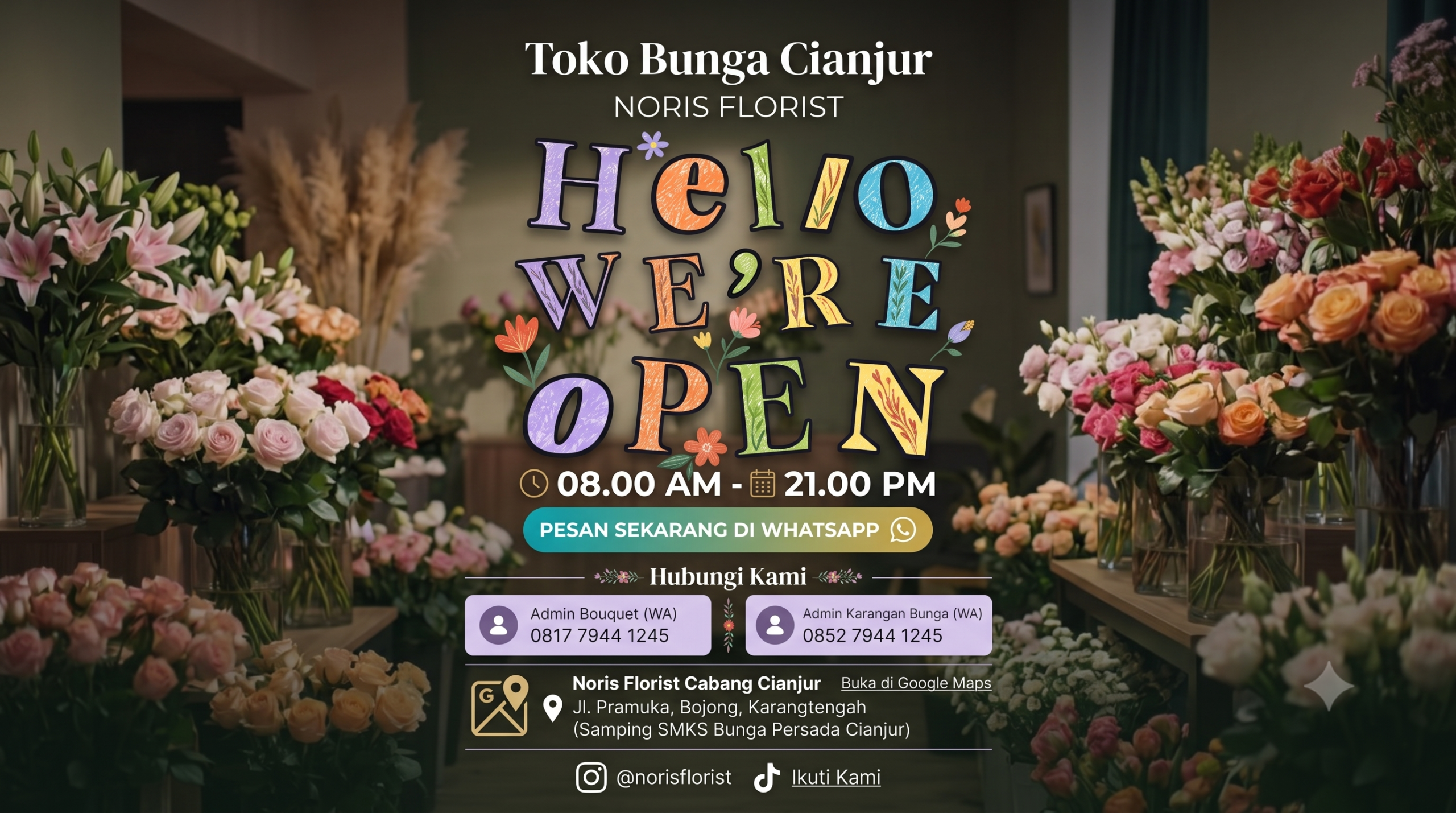 Katalog bunga Noris Florist